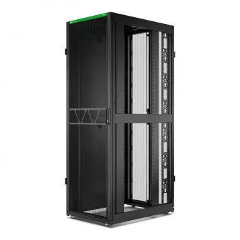 APC NetShelter SX rack para servidores Gen 2, 48U, 2258H x 750W x 1070D mm, con paneles laterales, Negro