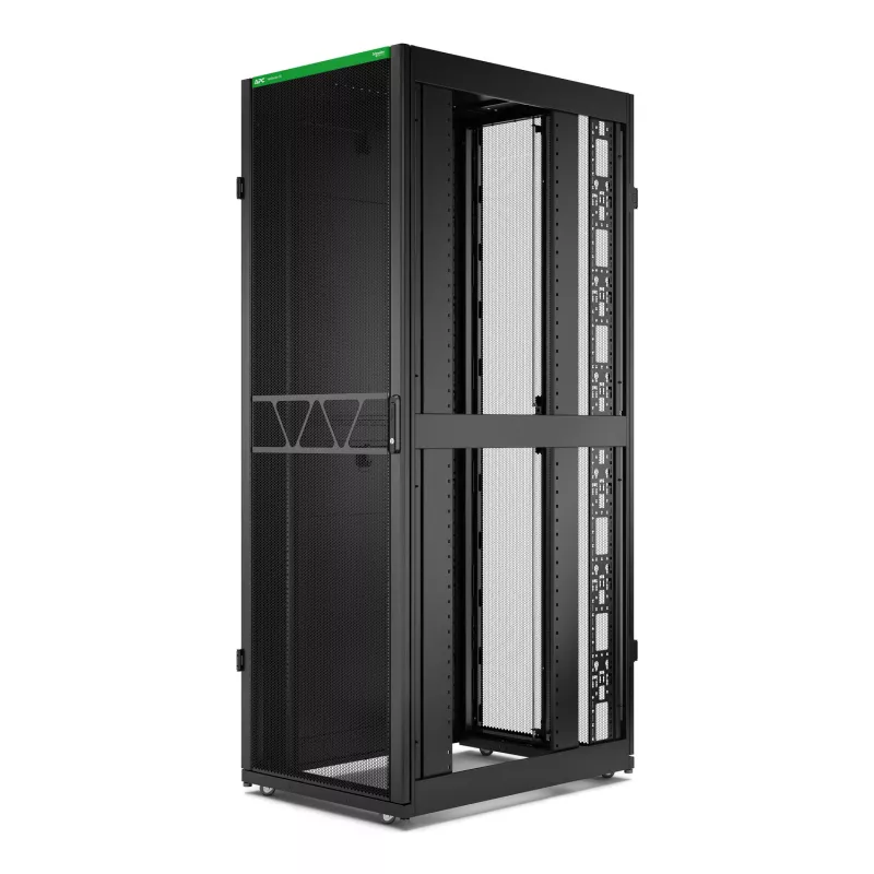 APC NetShelter SX rack para servidores Gen 2, 48U, 2258H x 750W x 1070D mm, con paneles laterales, Negro