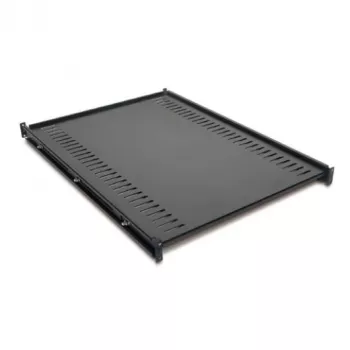 Balda ajustable APC AR8122BLK, metal, 470 mm de ancho, 660 mm de profundidad máx., 44 mm de alto, Negro