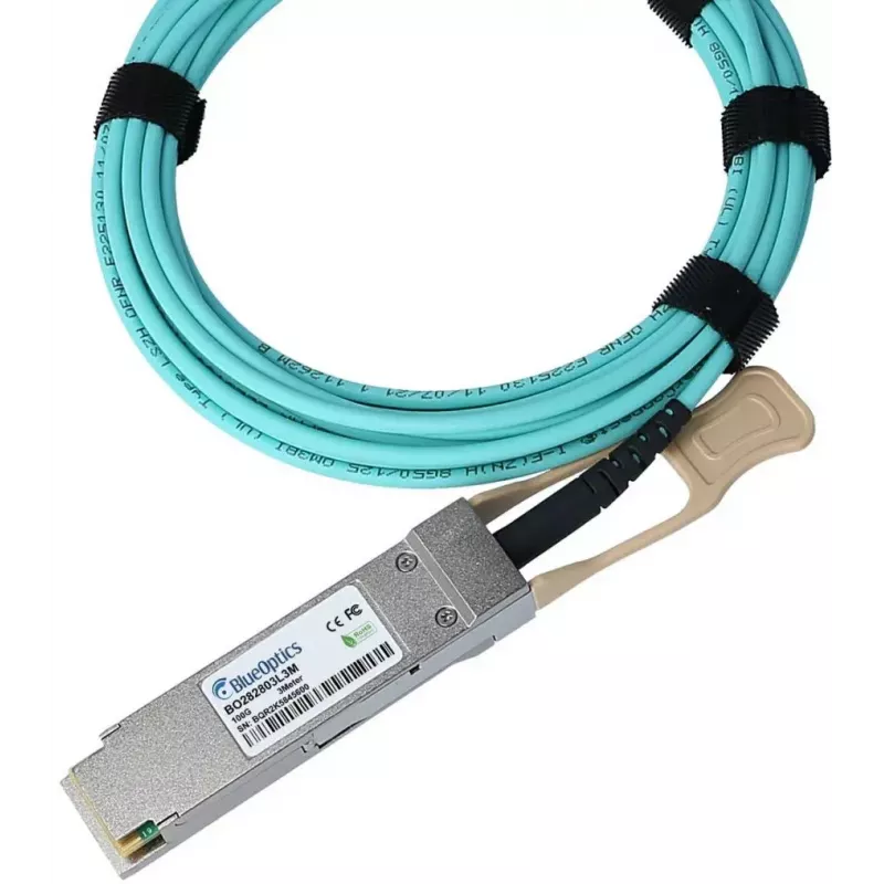 BlueOptics ASQZ-BO AOC QSFP28 Cable óptico activo, 5 m