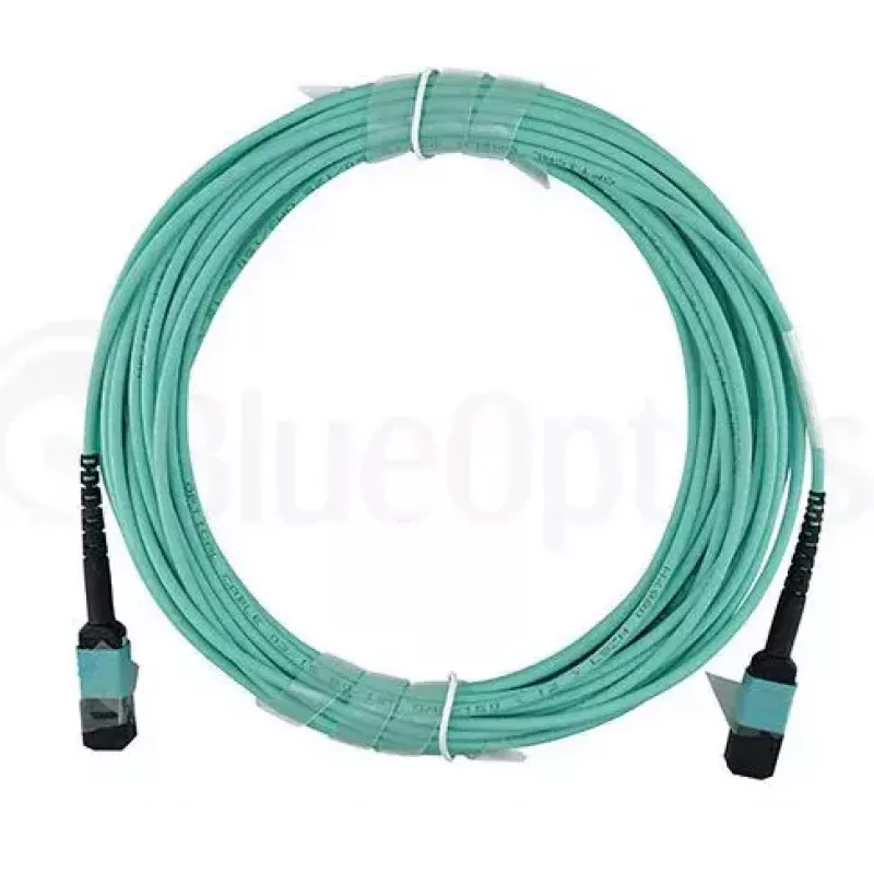 Cable de red BlueOptics AT-MTP12-30-BO MTP MTP InfiniBand 30 m aguamarina