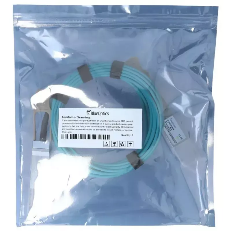 Cable de fibra óptica InfiniBand BlueOptics ATZ4-BO 5 m QSFP naranja