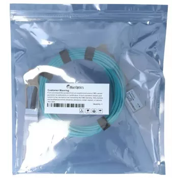 Cable de fibra óptica InfiniBand BlueOptics ATZ6-BO 15 m QSFP naranja