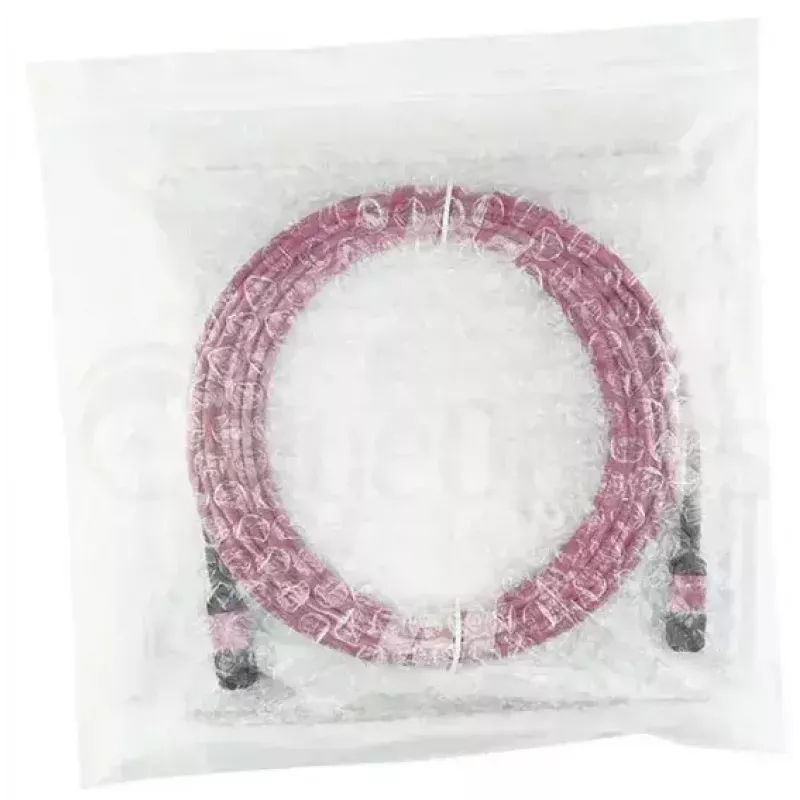 BlueOptics AV29-BO Cable troncal de fibra multimodo, MPO/UPC a MPO/UPC, OM4, 20 m, magenta