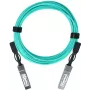 Cable de fibra óptica InfiniBand BlueOptics AXC7601-10000S-BO 1 m SFP+ conector macho
