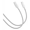 Cable USB-C a USB-C Xiaomi BHR087KGL 1 m, USB 2.0, 0,48 Gbit/s, blanco