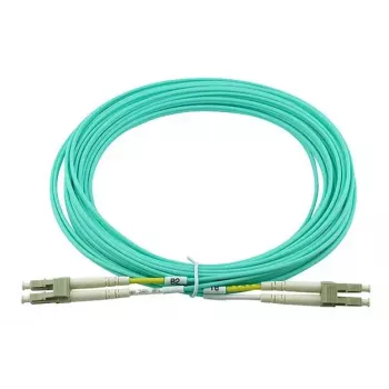 Cable de fibra óptica BlueOptics BK842A 30 m LC OM3 aqua