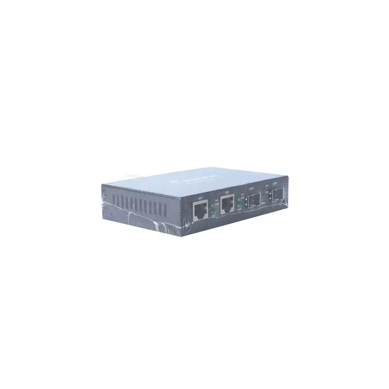 Convertidor de medios de red BlueOptics BLMC003 1000 Mbit/s monomodo negro