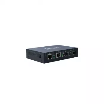 Convertidor de medios de red BlueOptics BLMC003 1000 Mbit/s monomodo negro