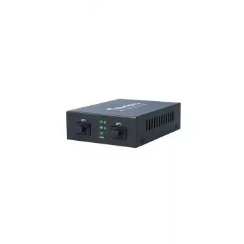 Convertidor de medios de red BlueOptics BLMC004 1000 Mbit/s monomodo negro