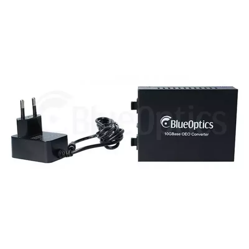 Convertidor de medios Ethernet 10G BlueOptics 2x SFP+ 10000 Mbit/s 850 nm negro