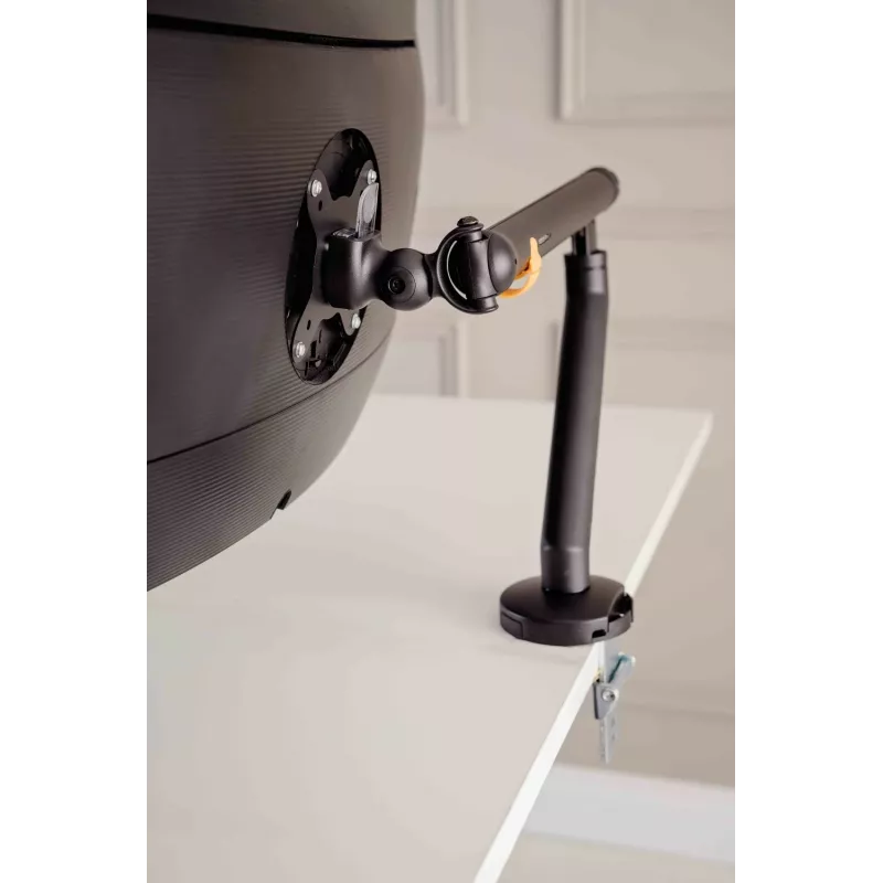 BakkerElkhuizen BE Flexible Single BNEBFSB brazo para monitor, de escritorio, muelle mecánico, hasta 88,9 cm (35 pulgadas), aluminio/acero, negro