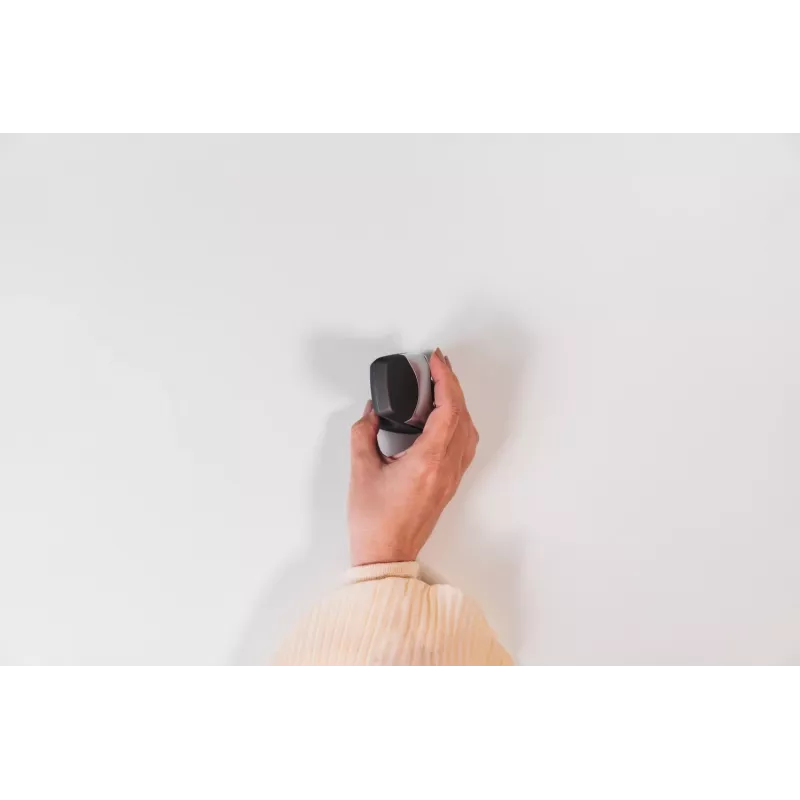 BakkerElkhuizen DXT 2 Precision Mouse Wireless, ambidiestro, diseño vertical, láser, RF Wireless + Bluetooth, 2000 DPI, negro, gris