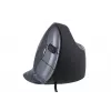 BakkerElkhuizen Evoluent D Small, diestro, diseño vertical, láser, USB Type-A, 3200 DPI, negro
