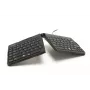 BakkerElkhuizen Goldtouch Travel Go2 con cable DE Qwertz, mini, con cable, USB, interruptores de tijera, QWERTZ, negro