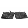 BakkerElkhuizen Goldtouch Travel Go2 con cable DE Qwertz, mini, con cable, USB, interruptores de tijera, QWERTZ, negro