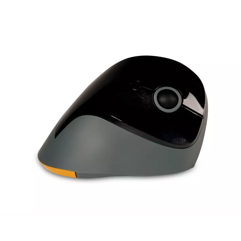 BakkerElkhuizen PRF Mouse Wireless gris oscuro, diestro, diseño vertical, óptico, RF Wireless, 1600 DPI, negro, gris