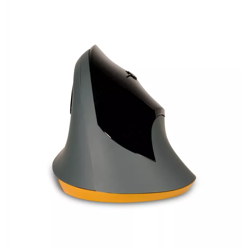 BakkerElkhuizen PRF Mouse Wireless gris oscuro, diestro, diseño vertical, óptico, RF Wireless, 1600 DPI, negro, gris