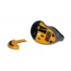 BakkerElkhuizen PRF Mouse Wireless gris oscuro, diestro, diseño vertical, óptico, RF Wireless, 1600 DPI, negro, gris