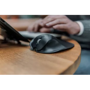 BakkerElkhuizen HandshoeMouse Shift ratón Bluetooth oficina ambidiestro óptico 1000 DPI