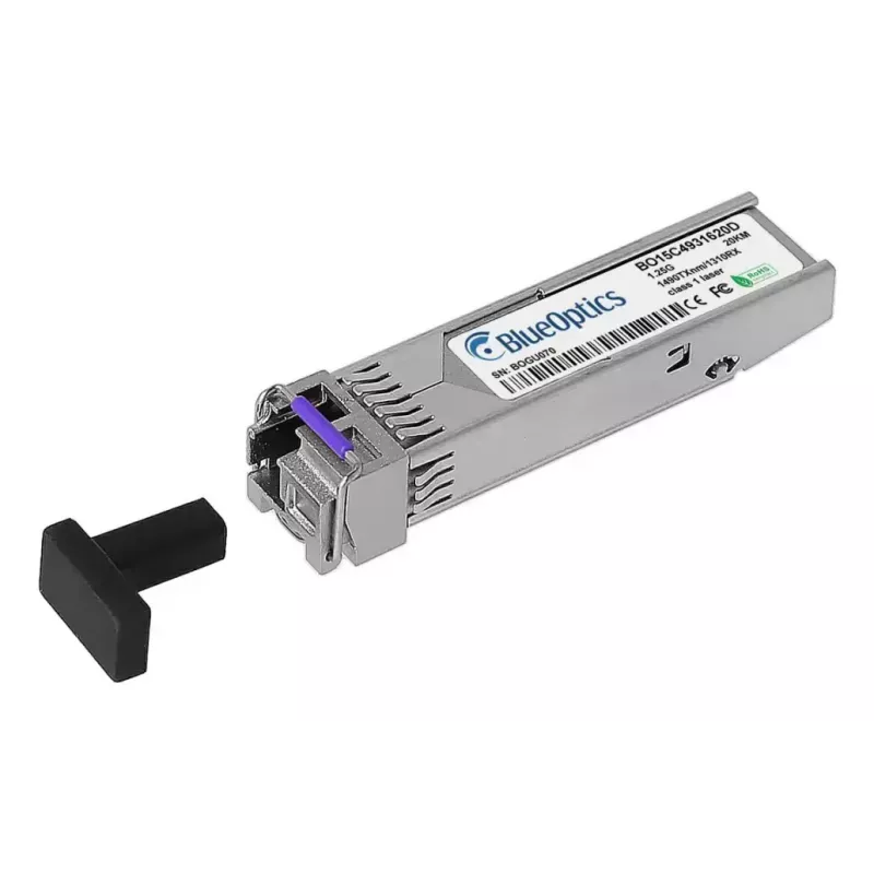Módulo transceptor SFP BlueOptics BO15C4931620DIN 1250 Mbit/s fibra óptica
