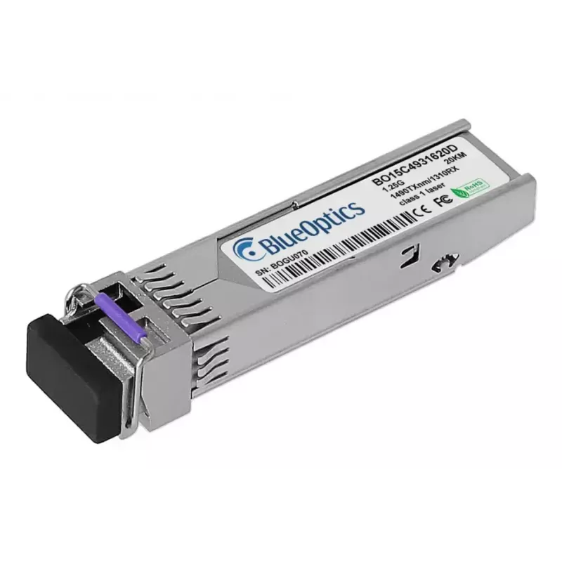 Módulo transceptor SFP BlueOptics BO15C4931620DIN 1250 Mbit/s fibra óptica