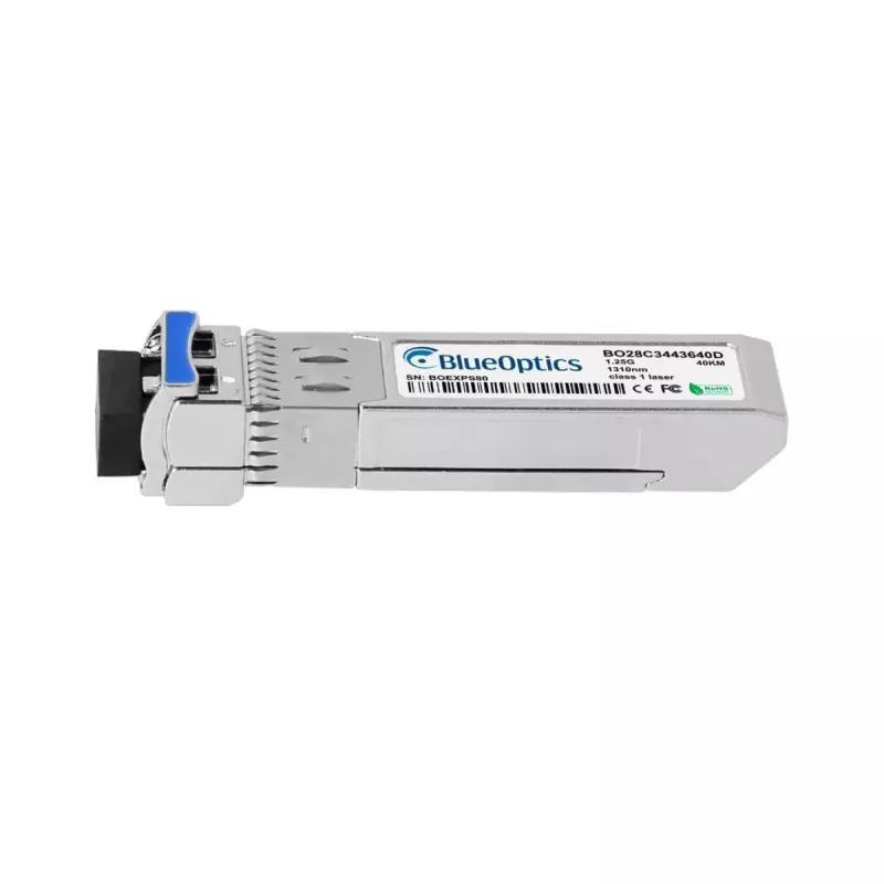 Módulo transceptor de fibra óptica BlueOptics BO28C3443640D-BO cSFP LC aluminio