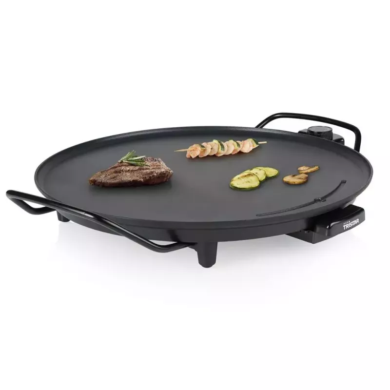 Tristar BP-2787 Circle Grill 2000W negro aluminio redondo