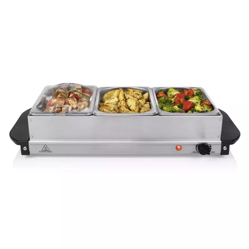 Calientaplatos Tristar BP-6283 200W 4,2L acero inoxidable