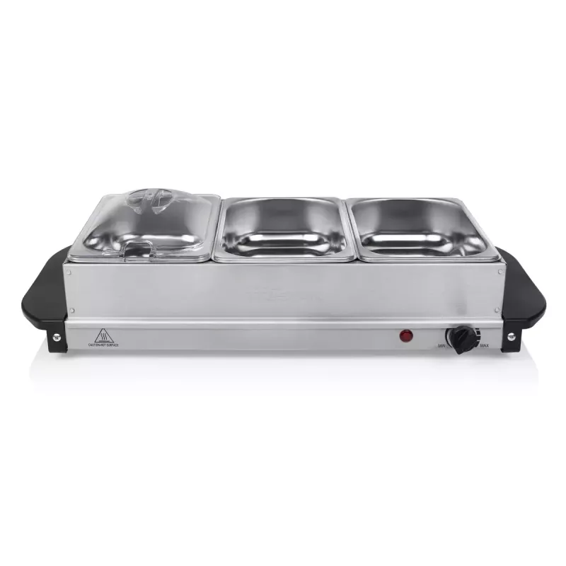 Calientaplatos Tristar BP-6283 200W 4,2L acero inoxidable