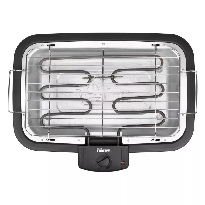 Parrilla eléctrica Tristar BQ-2883 2000 W recipiente negro