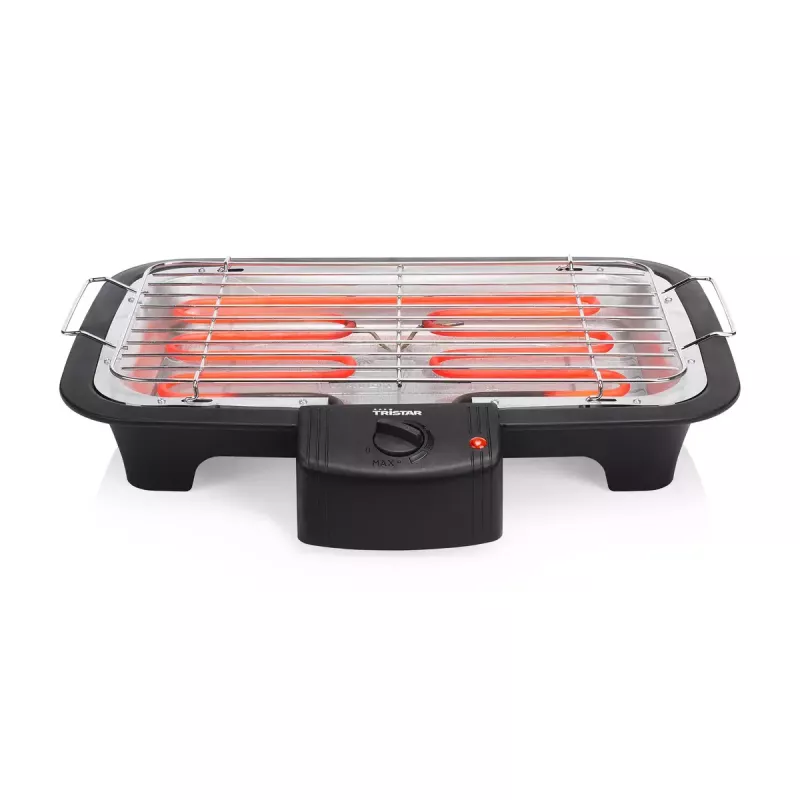 Parrilla eléctrica Tristar BQ-2883 2000 W recipiente negro