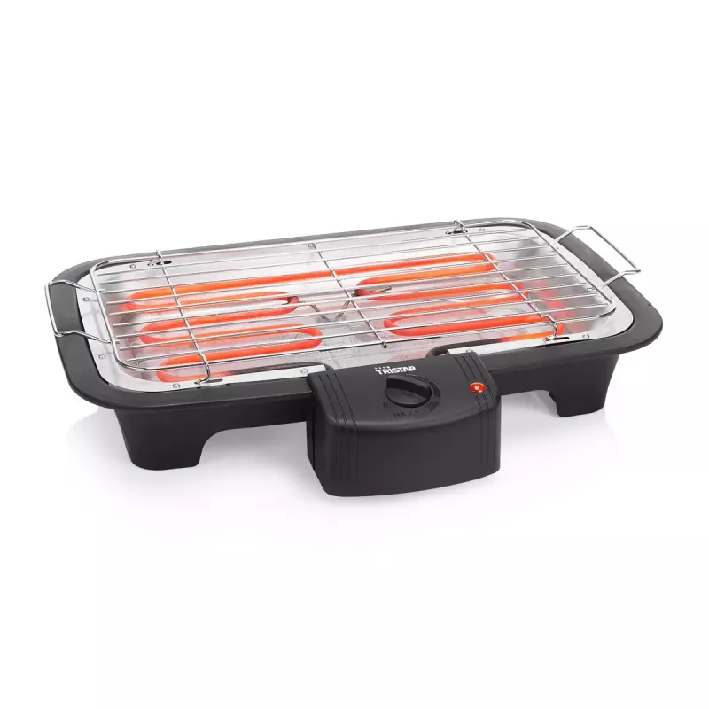 Parrilla eléctrica Tristar BQ-2883 2000 W recipiente negro