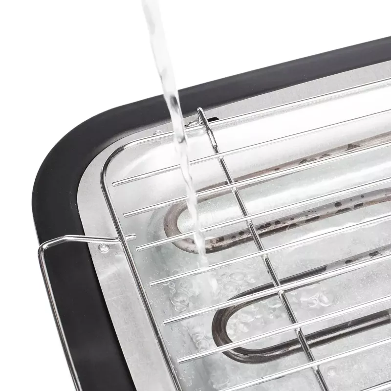 Parrilla eléctrica Tristar BQ-2883 2000 W recipiente negro