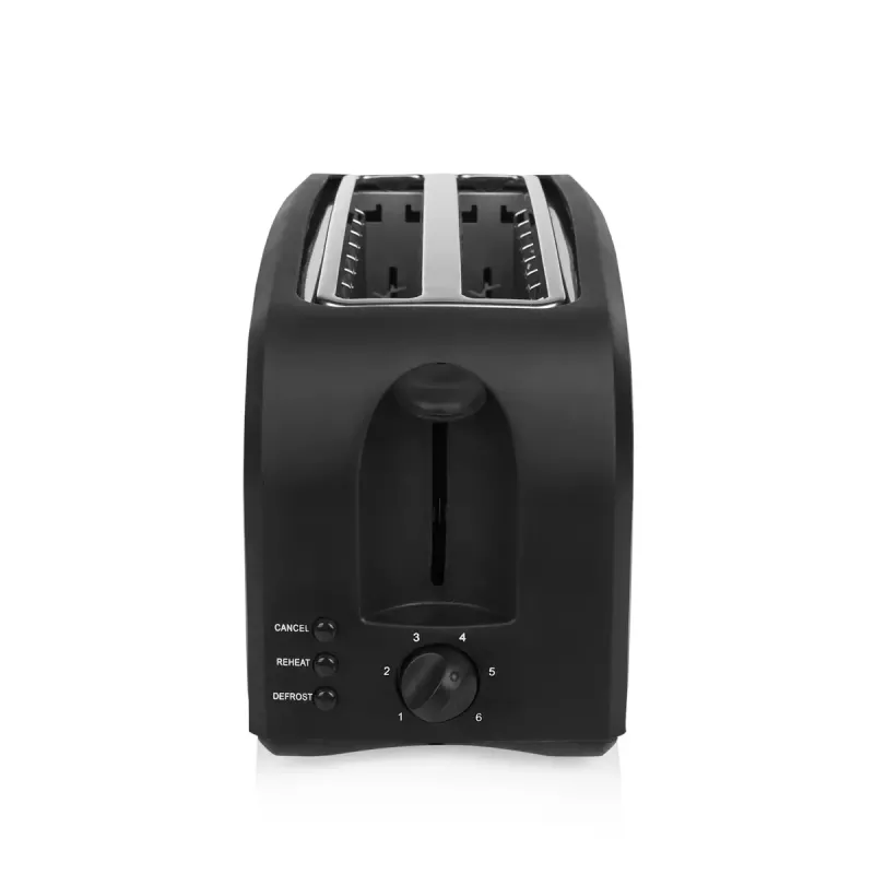 Tostadora Tristar BR-1046 4 rebanadas negra acero inoxidable 1400W