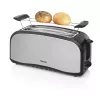 Tostadora Tristar BR-1046 4 rebanadas negra acero inoxidable 1400W