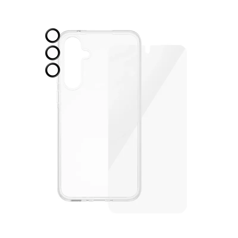 Pack de protección PanzerGlass Samsung Galaxy A55 5G resistente a arañazos y golpes