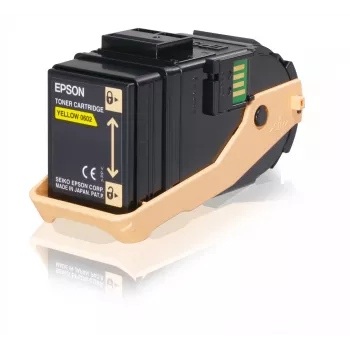 Cartucho de tóner Epson amarillo, 7,5k, 7500 páginas, amarillo, 1 ud.