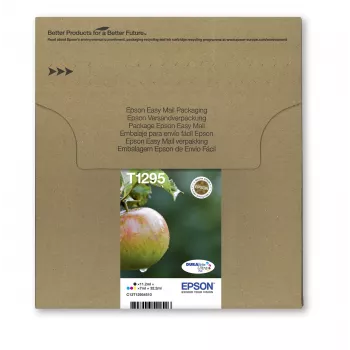 Epson Apple Multipack 4 colores T129 EasyMail, negro, cian, magenta, amarillo, 11,2 ml, 7 ml, 1 ud., multipack