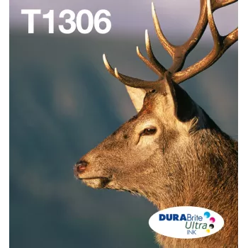 Multipack de cartuchos de tinta Epson T1306 DURABrite Ultra 3 colores (cian, magenta, amarillo) alto (XL) rendimiento, 3 uds.