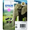 Cartucho de tinta Epson Elephant pack individual magenta claro 24XL Claria Photo HD (individual, a base de pigmento, magenta claro)
