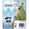 Cartucho de tinta Epson C13T26124010 pack individual cian 26 Claria Premium – cian, 1 ud.