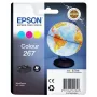 Epson Globe pack individual cartucho de tinta color 267, cian, magenta, amarillo, tinta pigmentada, 6,7 ml, 1 ud., 200 páginas