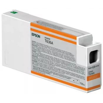 Epson pack individual naranja T636A00 UltraChrome HDR 700 ml, naranja, tinta pigmentada, 700 ml, 1 ud.