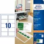 Etiqueta no adhesiva Avery C32011-25
