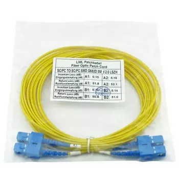 Cable de fibra óptica InfiniBand BlueOptics CAB-SMF-SC-SC-30 30 m SC SC