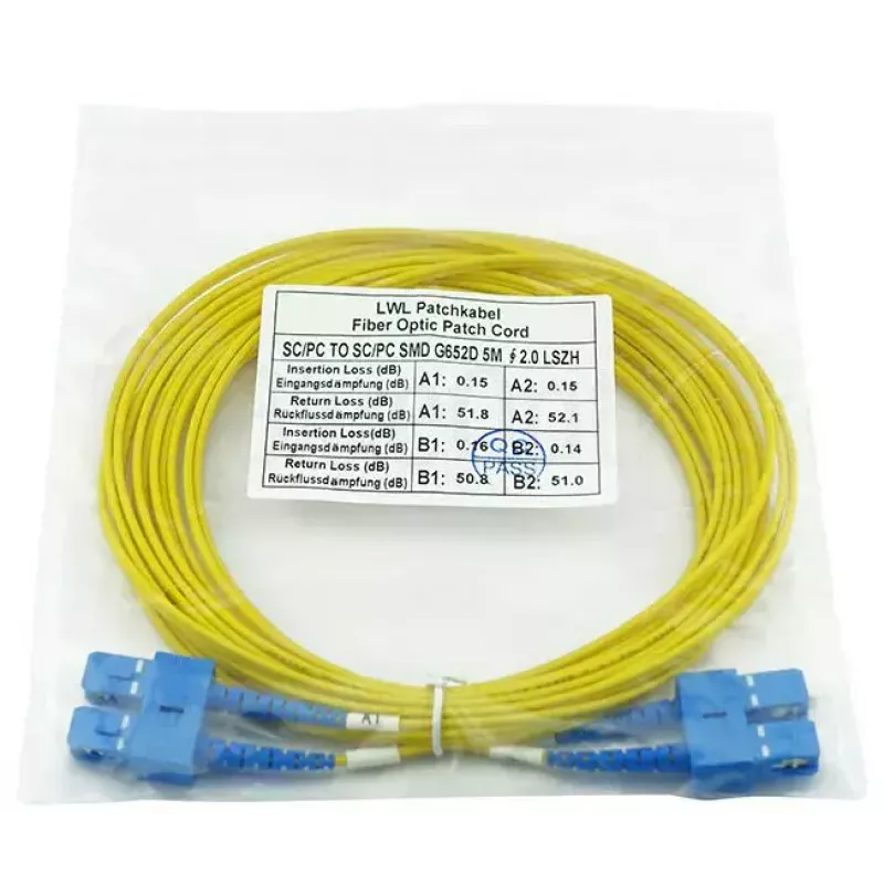 Cable de fibra óptica InfiniBand BlueOptics CAB-SMF-SC-SC-30 30 m SC SC