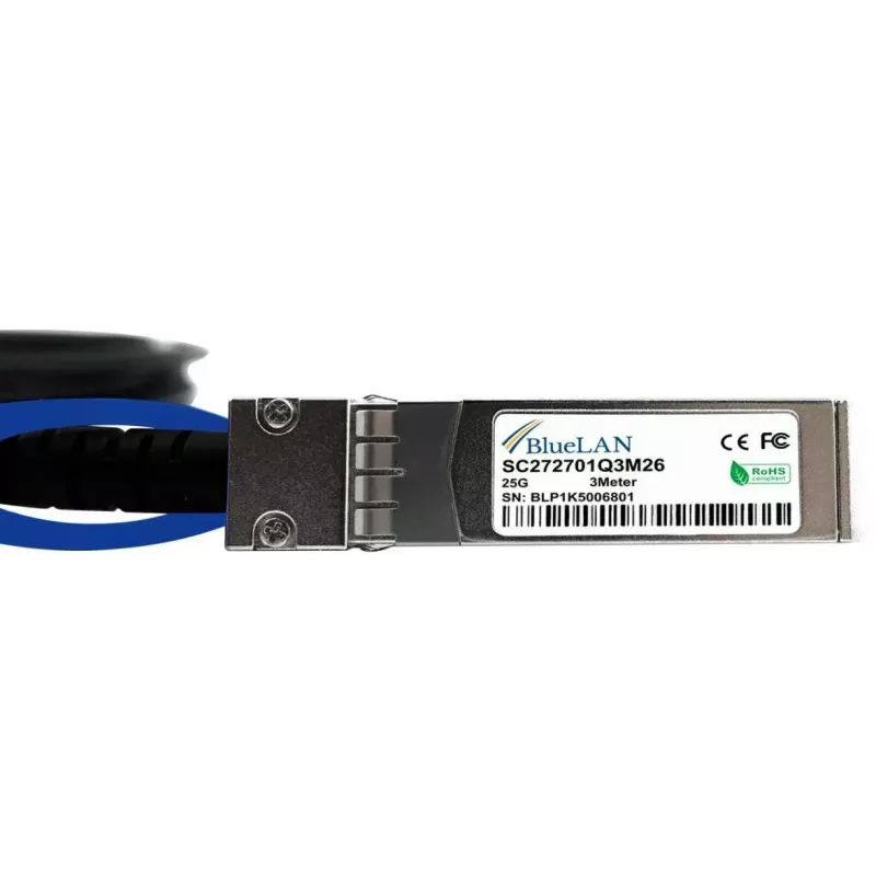 Cable de fibra óptica InfiniBand BlueOptics CAB-S-S-25G-50CM 0,5 m SFP28