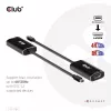 Club 3D CAC-1186 cable adaptador activo de Mini DisplayPort a HDMI 2.1, 4K 120 Hz, 8K 30 Hz, HDR, 15 cm, macho/hembra