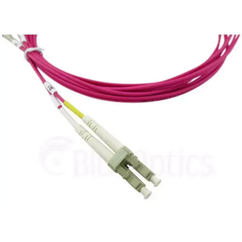 Cable de fibra óptica dúplex LC BlueOptics CBL-LC-OM4-15M-BO 15 m conector macho/conector macho
